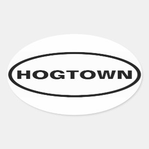 Adesivo Oval 4 Toronto "HOGTOWN"
