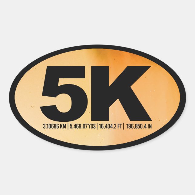 ADESIVO OVAL 5 K (Frente)