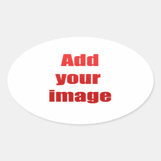 Adesivo Oval Adicionar a imagem para personalizar