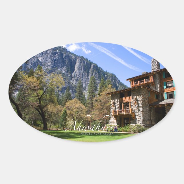 Adesivo Oval Ahwahnee (Frente)