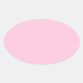 Adesivo Oval Algodão Cor-De-Rosa