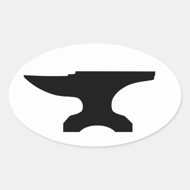 Adesivo Oval Anvil (Frente)