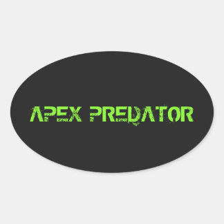ADESIVO OVAL APEX PREDATOR STICKERS