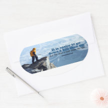 Arnold Bennett Inspirational Cote "Visão superior"