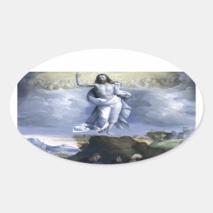 Adesivo Oval Ascensão do Cristo por Garofalo 1520.jpg