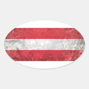 Adesivo Oval Áustria