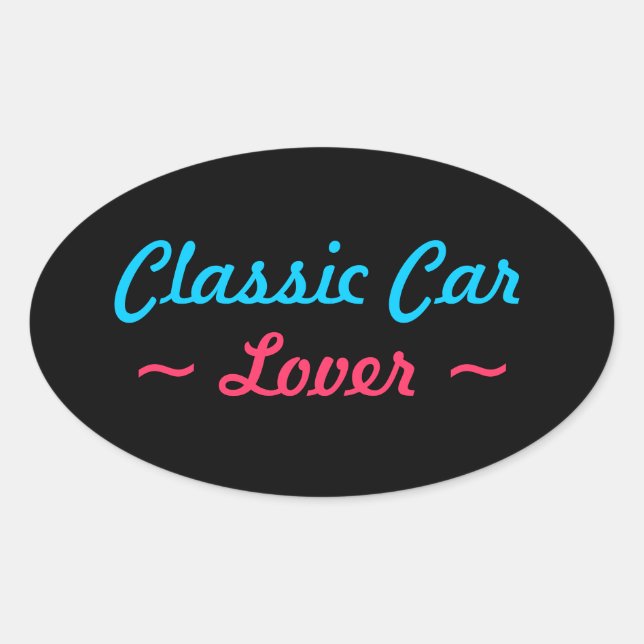 Adesivo Oval Autocolantes CLASSIC (4) (Frente)
