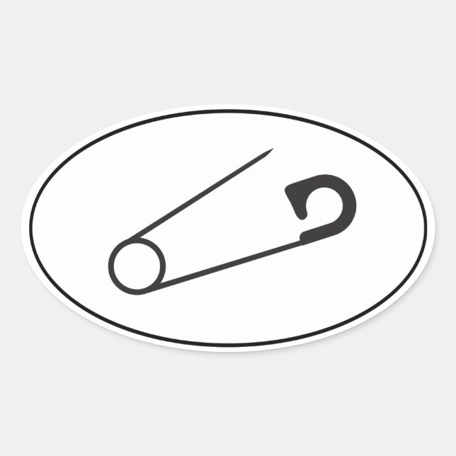 Adesivo Oval Autocolantes de segurança | Autocolantes | PSN (Frente)