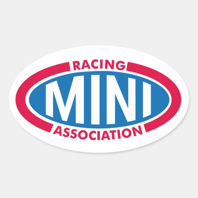 Adesivo Oval Autocolantes MRA (Frente)
