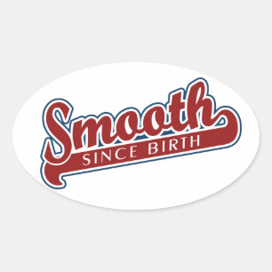 Adesivo Oval Autocolantes personalizados SMOOTH
