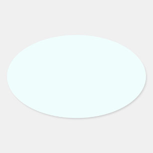 Adesivo Oval Azure (X11/cor da Web) (cor sólida)