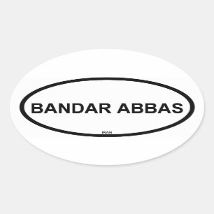 ADESIVO OVAL BANDAR ABBAS