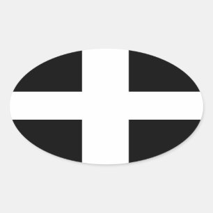Adesivo Oval Bandeira Cornwall..jpg