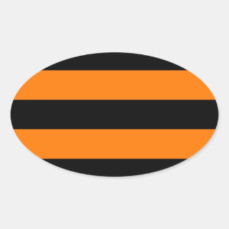 Adesivo Oval Bandeira da Rua George Ribbon - Г е о р г и е в с