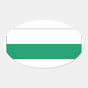 Adesivo Oval Bandeira de Aalten, Países Baixos