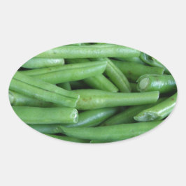 Adesivo Oval Bean Verde