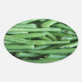 Adesivo Oval Bean Verde