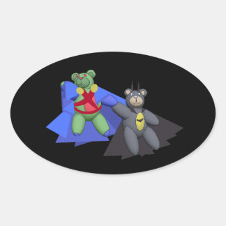 Adesivo Oval BearMartian