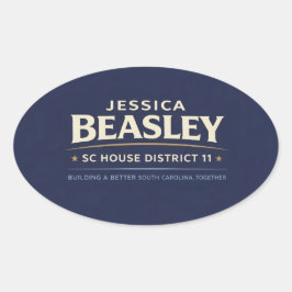 Adesivo Oval Beasley for SC House District 11