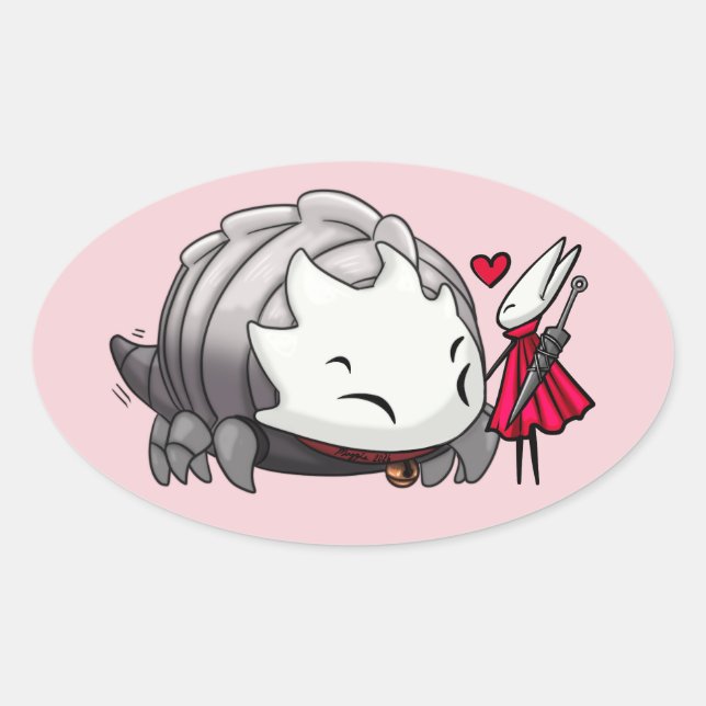 Adesivo Oval Bell Buddies (Frente)