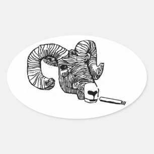 Adesivo Oval Bighorn Surly