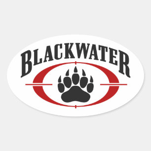 Adesivo Oval Blackwater