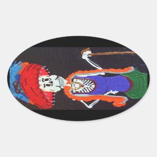 Adesivo Oval Borracha-adesivos-para-choques, avó