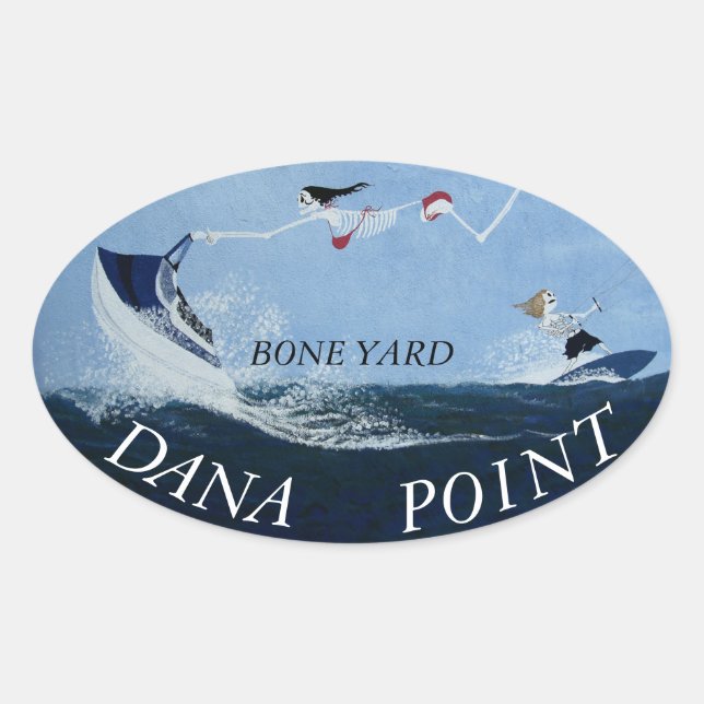 Adesivo Oval Borracha, autocolantes para-choques, DP (Frente)