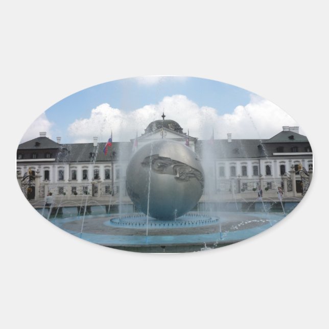 Adesivo Oval bratislava grassalkovich (Frente)