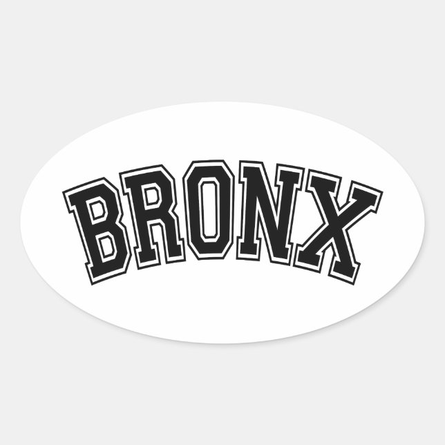 ADESIVO OVAL BRONX (Frente)