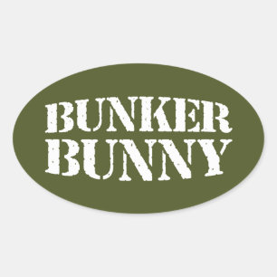 ADESIVO OVAL BUNKER BUNNY