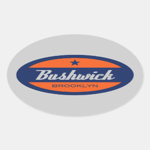 Adesivo Oval Bushwick