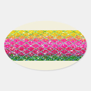 Adesivo Oval Cacheskin rosa-reluz