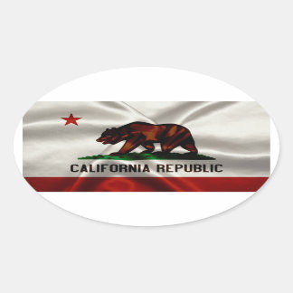 Adesivo Oval California Sticker