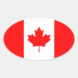 ADESIVO OVAL CANADÁ