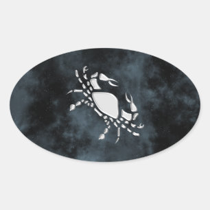 Adesivo Oval Cancer