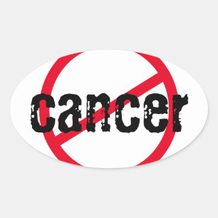 Adesivo Oval Cancer #1