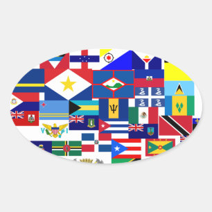 Adesivo Oval caribe
