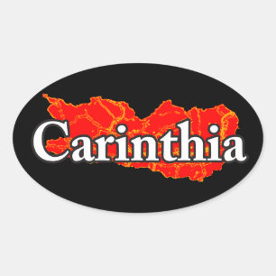 Adesivo Oval Carinthia