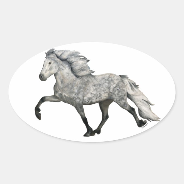 Adesivo Oval Carismático (Frente)