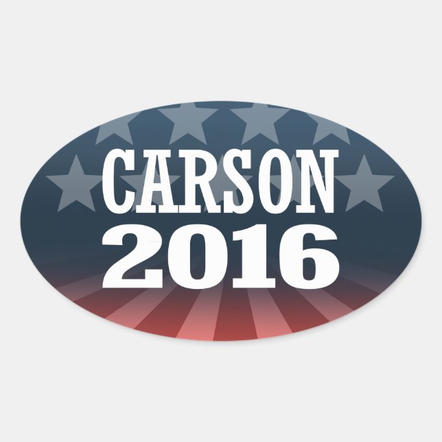 ADESIVO OVAL CARSON 2016 (Frente)