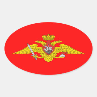 Adesivo Oval Casaco de armas