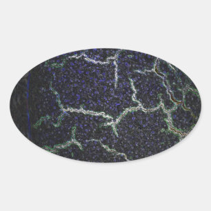 Adesivo Oval cascata