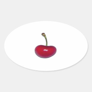 Adesivo Oval Cereja