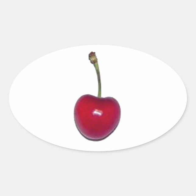 Adesivo Oval Cherry (Frente)