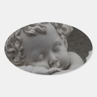 Adesivo Oval Cherub