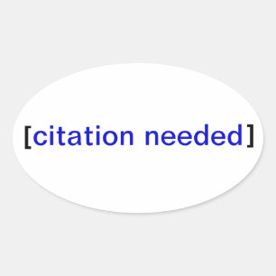 Adesivo Oval Citação Stickerbomb necessário