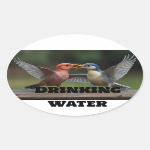 Adesivo Oval "Classic Round Stickers: Elegância de Eterno para 