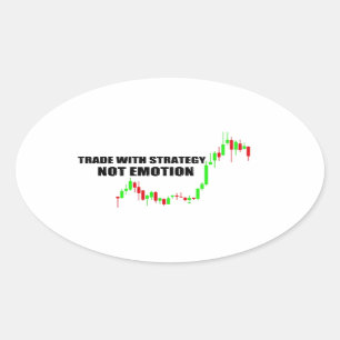 Adesivo Oval Coleção do Forex Day Trader