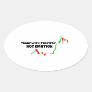 Adesivo Oval Coleção do Forex Day Trader